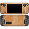 Natural Wood Steam Deck Handheld Gaming Computer Skin
