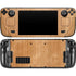 Natural Wood Steam Deck Handheld Gaming Computer Skin