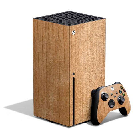 Natural Wood Xbox Series X Skins