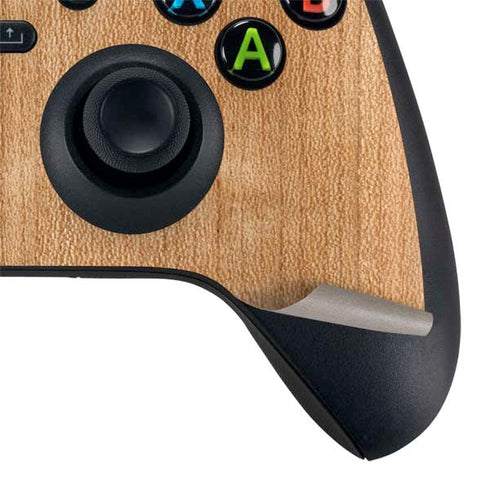 Natural Wood Xbox Series X Controller Skin