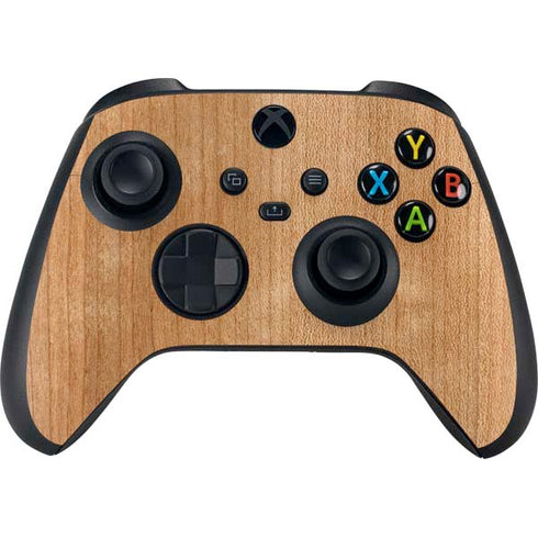 Natural Wood Xbox Series X Controller Skin