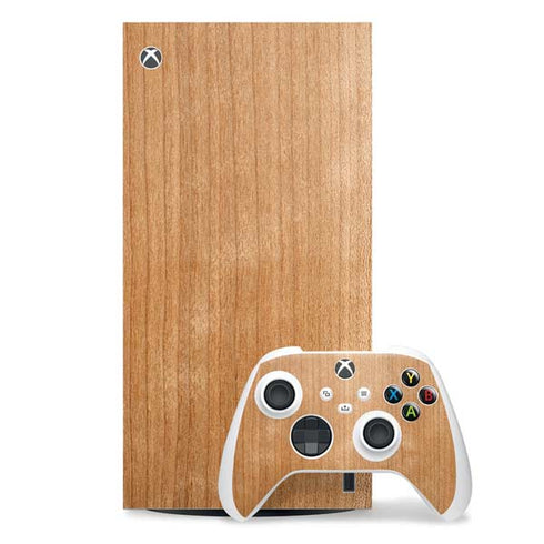 Natural Wood Xbox Series X Skins