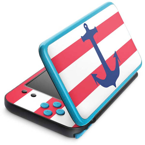 Nautical Stripes Nintendo Skins