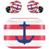 Nautical Stripes Amazon Echo Buds Skin