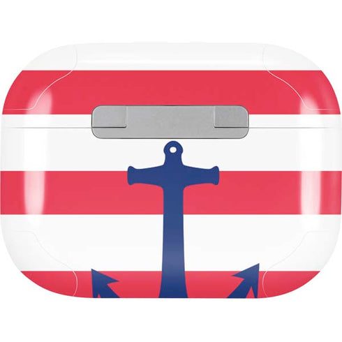 Nautical Stripes AirPods Skins