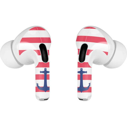 Nautical Stripes AirPods Skins