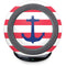 Nautical Stripes Fast Charge Wireless Charging Stand Skin