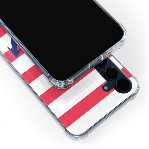 Nautical Stripes Galaxy A35 5G Clear Case