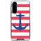 Nautical Stripes Galaxy A36 5G Clear Case