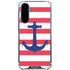 Nautical Stripes Galaxy A36 5G Clear Case