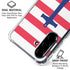 Nautical Stripes Galaxy A36 5G Clear Case