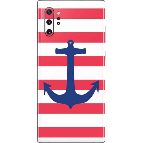 Nautical Stripes Galaxy Note 10 Plus Skin