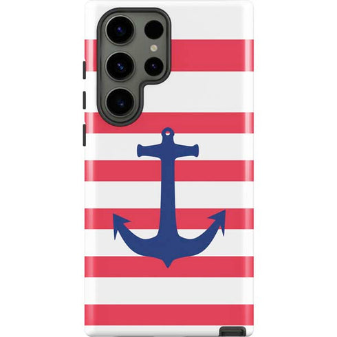 Nautical Stripes Galaxy S23 Ultra Pro Case