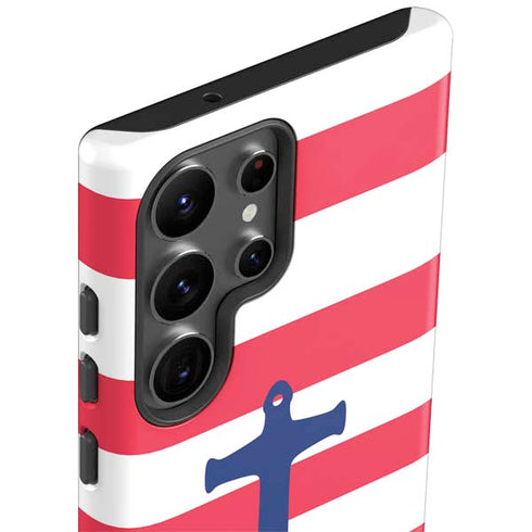 Nautical Stripes Galaxy S23 Ultra Pro Case