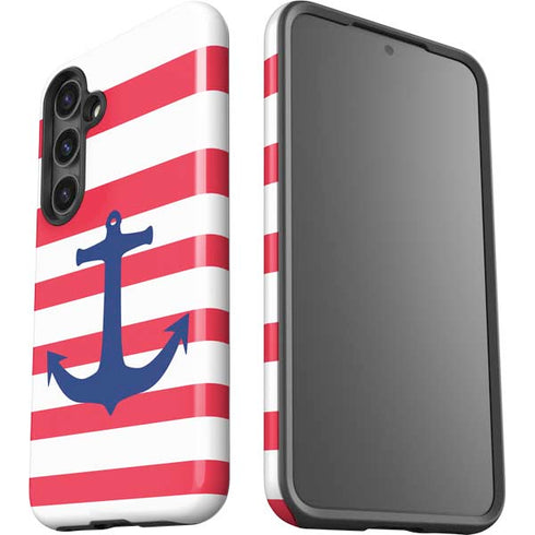 Nautical Stripes Galaxy S25 Impact Case