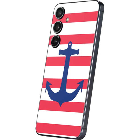 Nautical Stripes Galaxy S24 Plus Skin