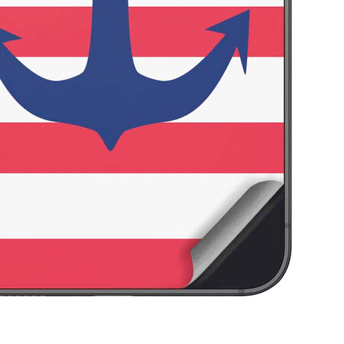 Nautical Stripes Galaxy S25 Plus Skin