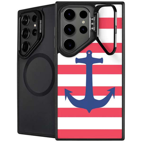 Nautical Stripes Galaxy S24 Ultra Kickstand Case