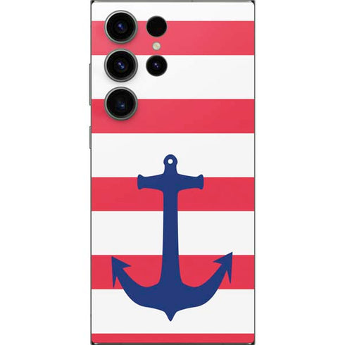 Nautical Stripes Galaxy S24 Ultra Skin