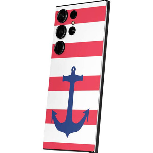 Nautical Stripes Galaxy S24 Ultra Skin