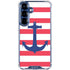 Nautical Stripes Galaxy S25 FE Clear Case