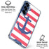 Nautical Stripes Galaxy S25 FE Clear Case