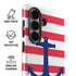 Nautical Stripes Galaxy S26 Plus Impact Case