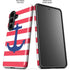 Nautical Stripes Galaxy S26 Plus Impact Case