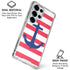 Nautical Stripes Galaxy S26 Ultra Clear Case