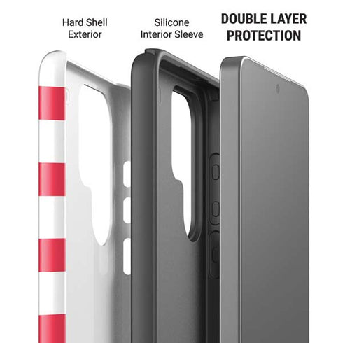 Nautical Stripes Galaxy S26 Ultra Impact Case