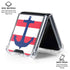 Nautical Stripes Galaxy Z Flip6 Clear Case