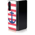 Nautical Stripes Galaxy Z Fold5 5G Skin