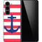 Nautical Stripes Galaxy Z Fold5 5G Skin