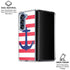 Nautical Stripes Galaxy Z Fold6 Clear Case
