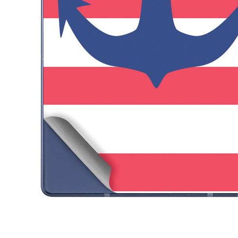 Nautical Stripes Galaxy Z Fold6 Skin