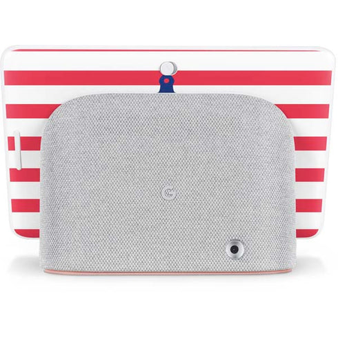 Nautical Stripes Google Home Hub Skin