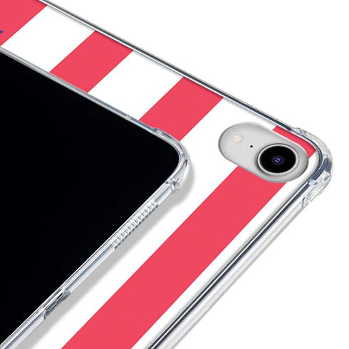 Nautical Stripes iPad 11th Gen (2025) Clear Case