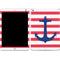 Nautical Stripes Apple iPad Skin