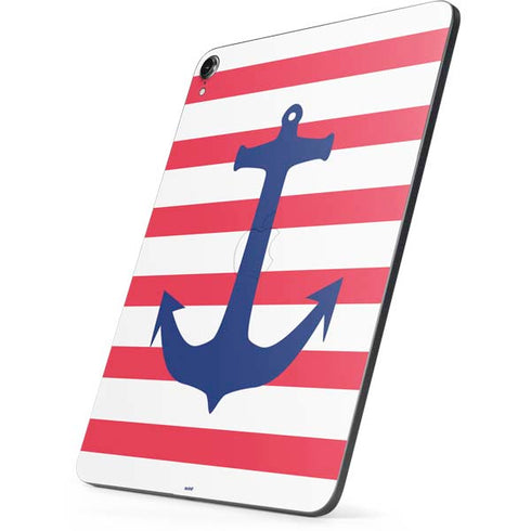 Nautical Stripes Apple iPad Pro Skin