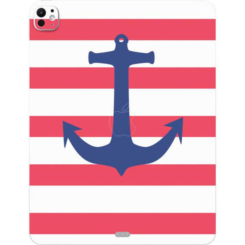 Nautical Stripes iPad Pro 13in M4 (2024) Skin