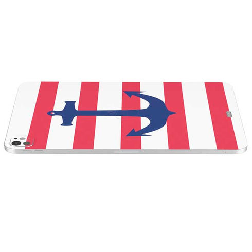 Nautical Stripes iPad Pro 13in M4 (2024) Skin