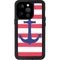 Nautical Stripes iPhone 15 Pro Waterproof Case