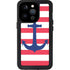 Nautical Stripes iPhone 15 Pro Waterproof Case