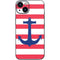 Nautical Stripes iPhone 15 Skin
