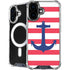 Nautical Stripes iPhone 16 Plus MagSafe Case