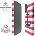 Nautical Stripes iPhone 16 Plus Magsafe Impact Case