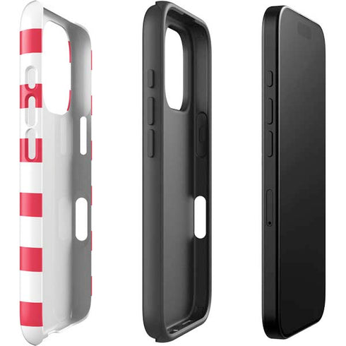 Nautical Stripes iPhone 16 Pro Impact Case