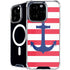 Nautical Stripes iPhone 16 Pro MagSafe Case