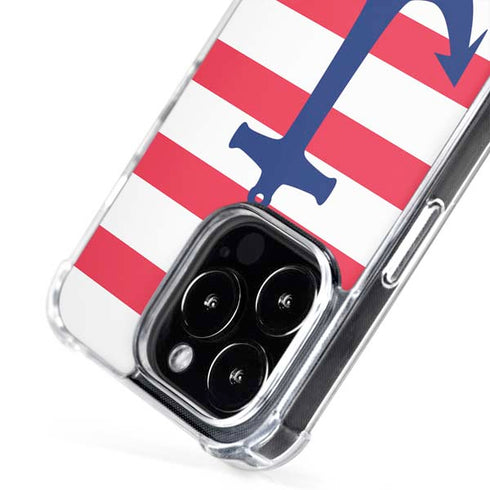 Nautical Stripes iPhone 16 Pro MagSafe Case
