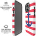 Nautical Stripes iPhone 16 Pro Magsafe Impact Case